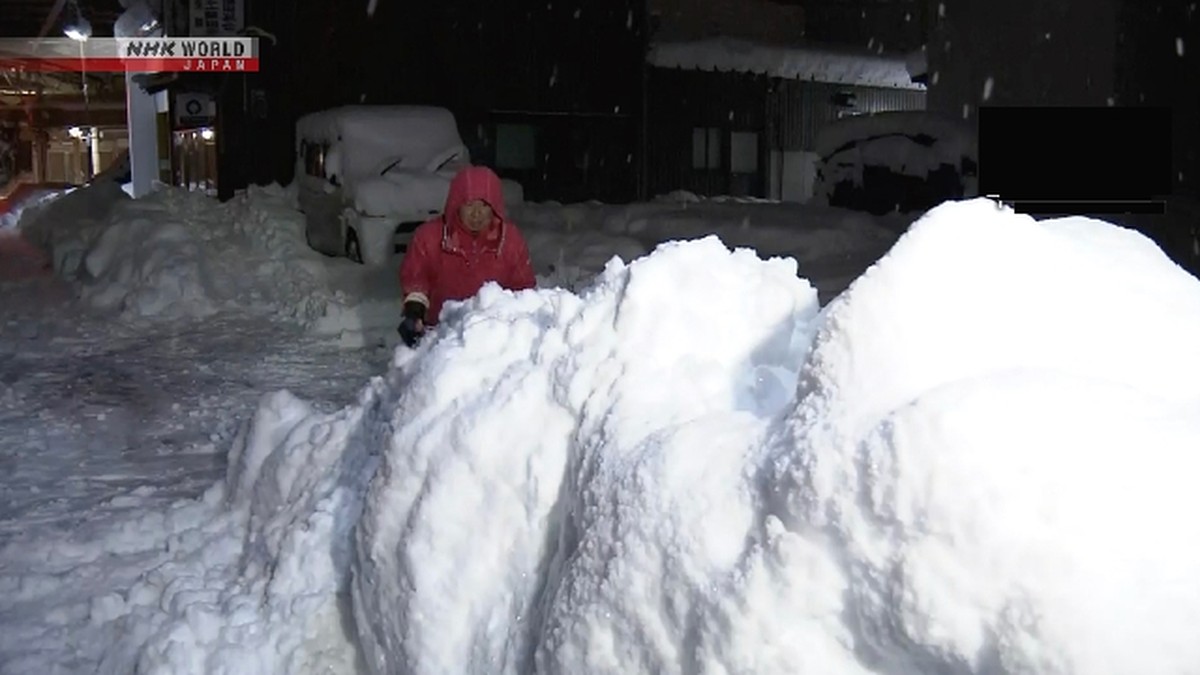 Banyak salju diharapkan di Prefektur Niigata, Wilayah Hokuriku pada hari Jumat