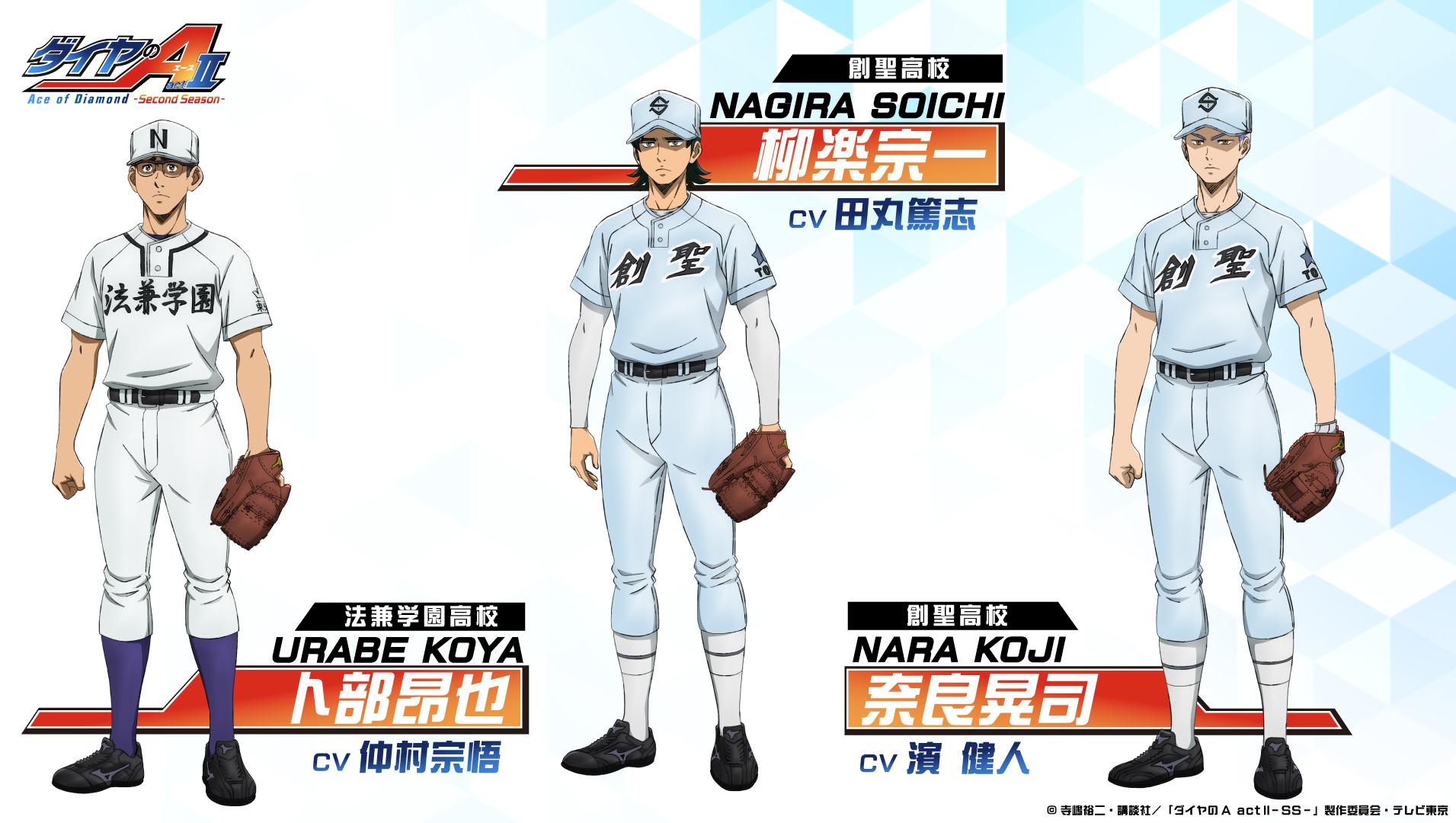 Diamond no Ace Act II Season 2 Ungkap Cast Baru! Tayang April 2026
