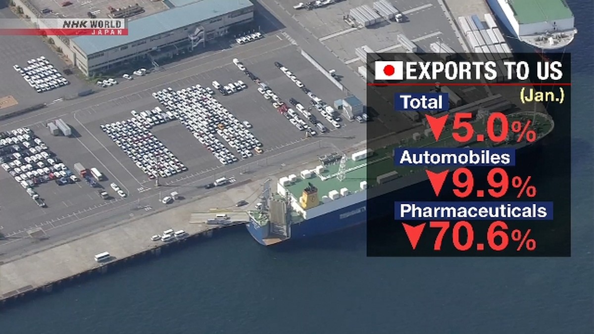 Ekspor Jepang ke AS Turun Dua Bulan Berturut-turut Akibat Tarif Trump