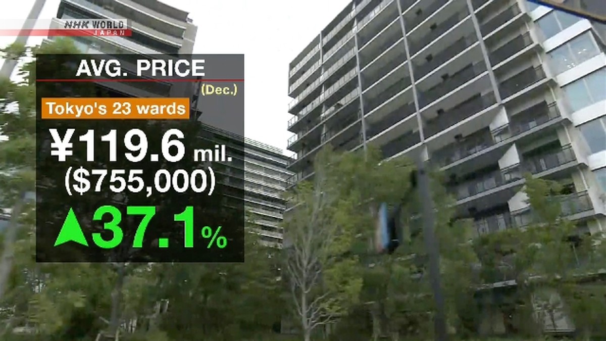 Harga kondominium bekas di Tokyo terus naik