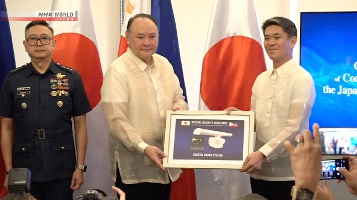 Jepang Serahkan 5 Sistem Radar Pengawasan Pesisir ke Filipina