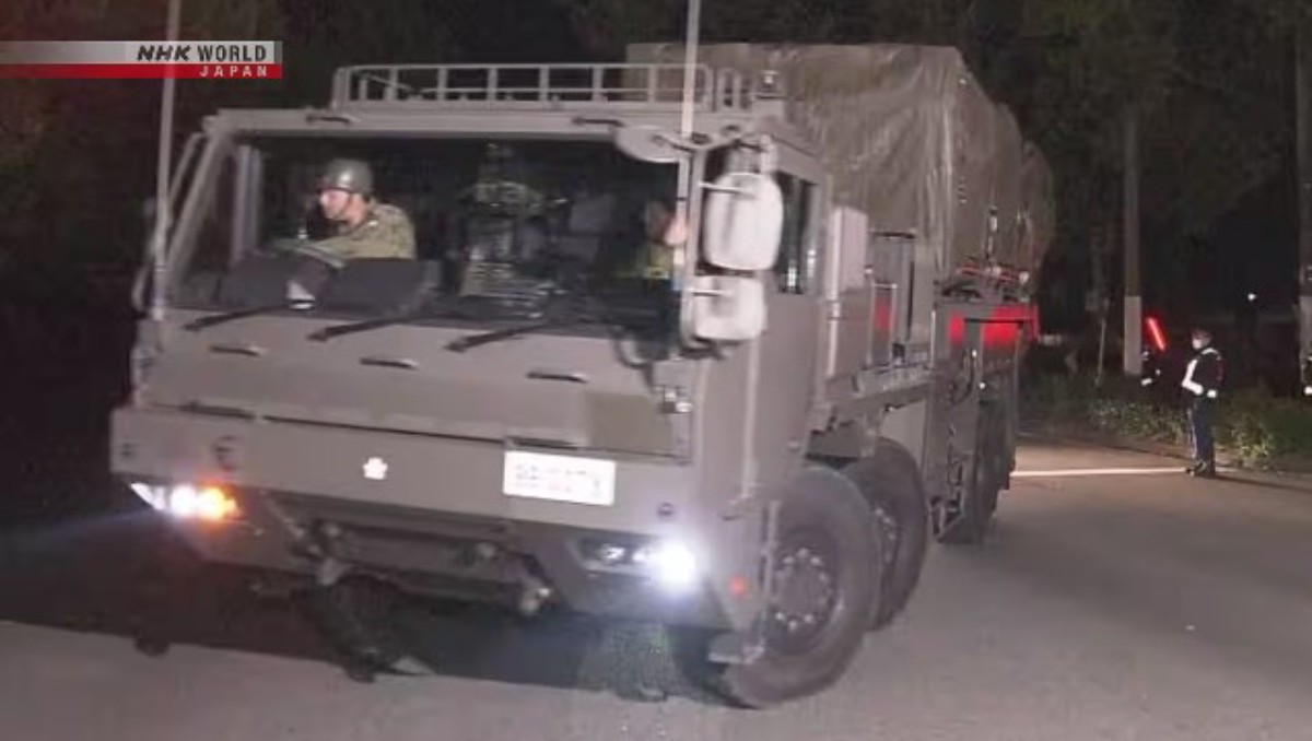 Perkuat Pertahanan! Peluncur Rudal Mematikan Jepang Tiba di Markas SDF Kumamoto