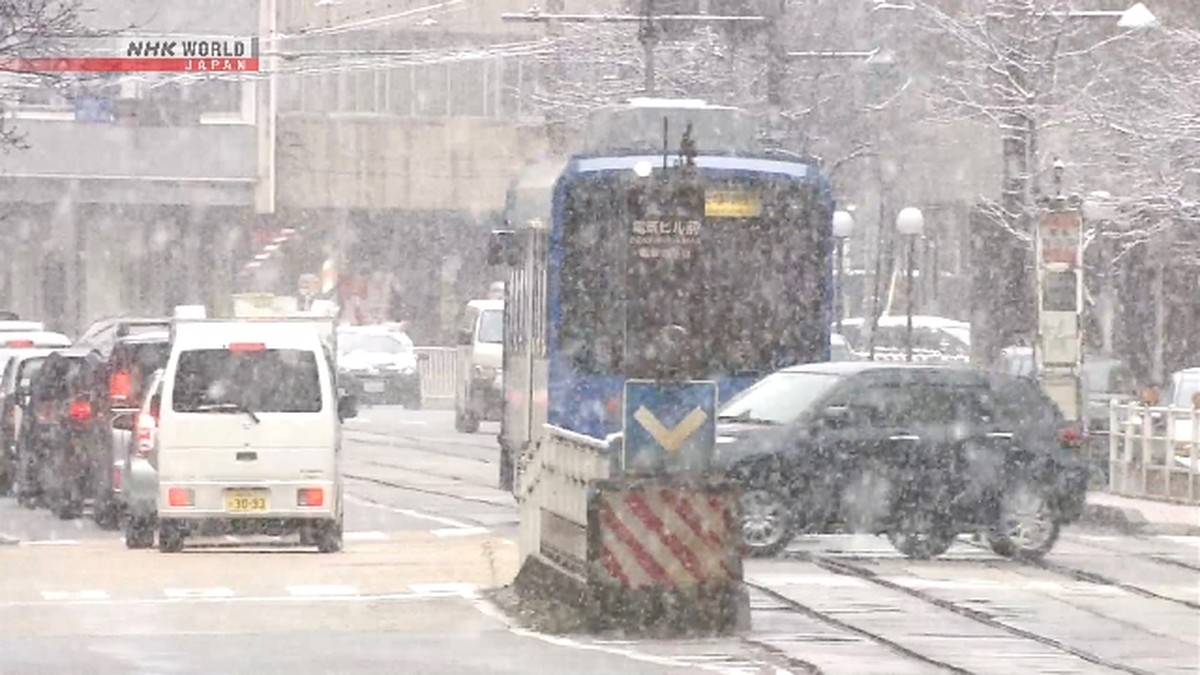 Pemerintah memprediksi salju tebal dari barat hingga utara Jepang, kemungkinan gangguan